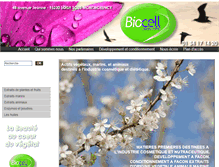 Tablet Screenshot of biocell-france.com